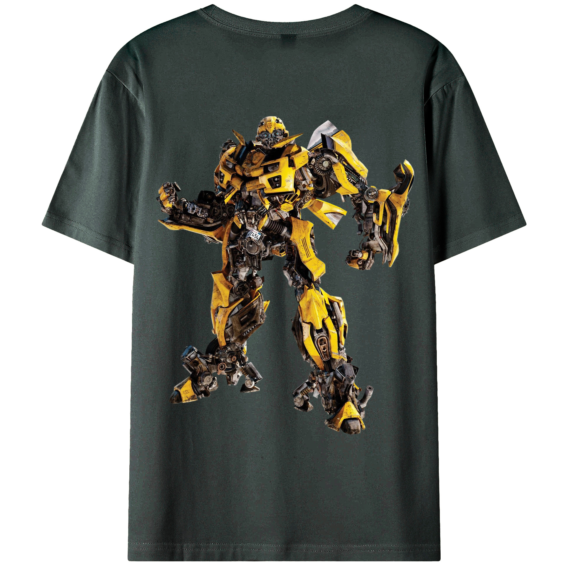 （画像用）  綿100％ メンズ半袖Tシャツ（バックプリント） 通気性